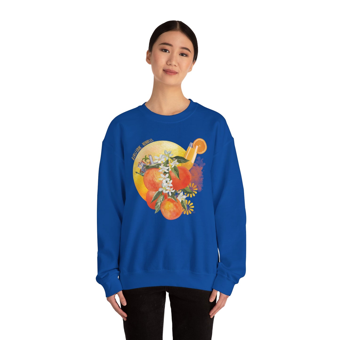 Mimosas Crewneck 🥂🍊