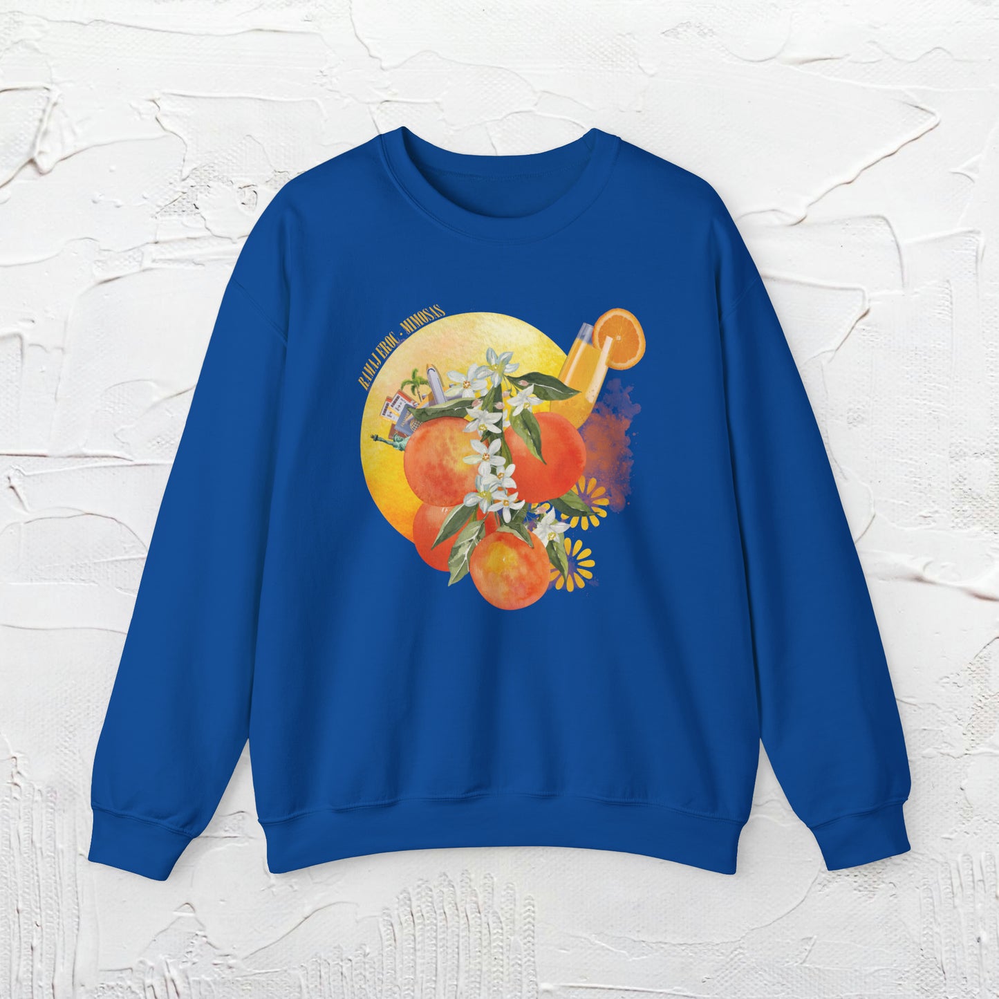 Mimosas Crewneck 🥂🍊