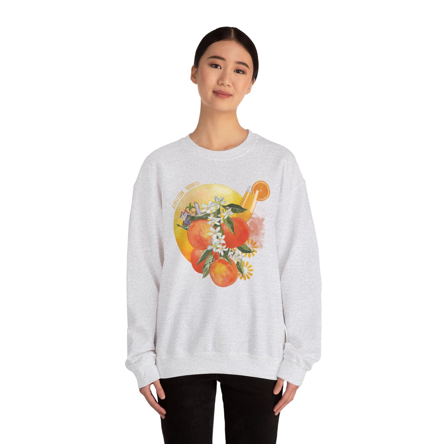 Mimosas Crewneck 🥂🍊