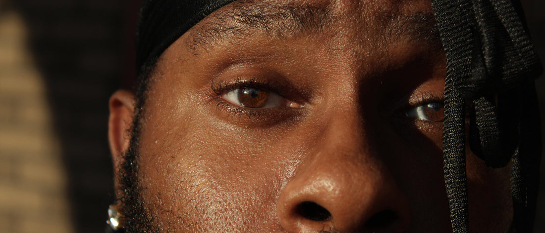 Close up photo of Ramaj Eroc's eyes